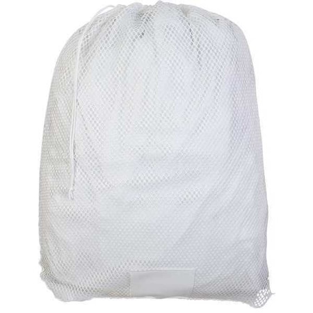 Laundry Bag,White,Drawcord,PK12