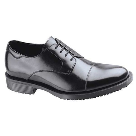 Work Shoes,Mens,8-1/2,B,Black,PR