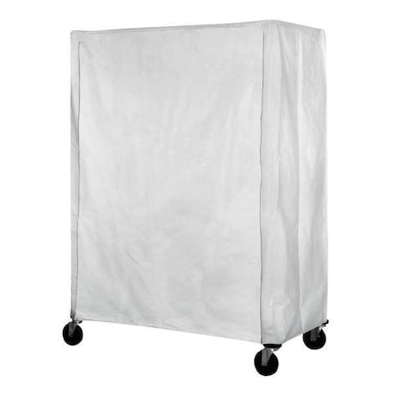 Cart Cover,60x18x54,White,Polyester