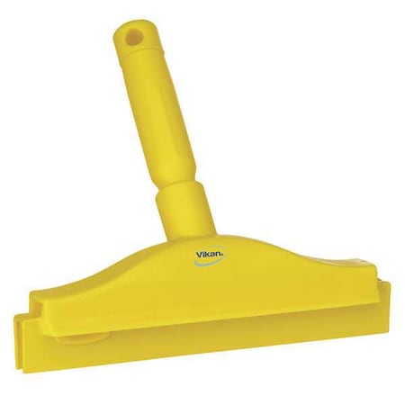 VIKAN Yellow 10 Polypropylene Bench Squeegee, Width: 9.84