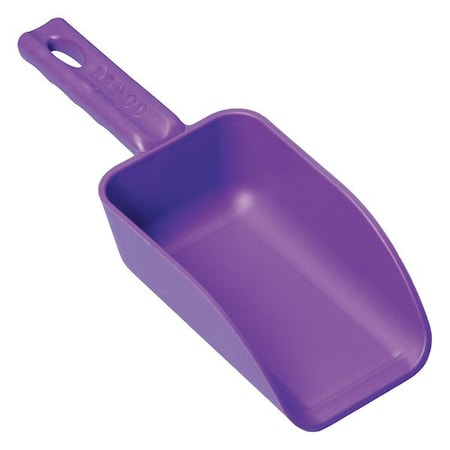 Mini Hand Scoop,16 Oz.,Purple,Poly