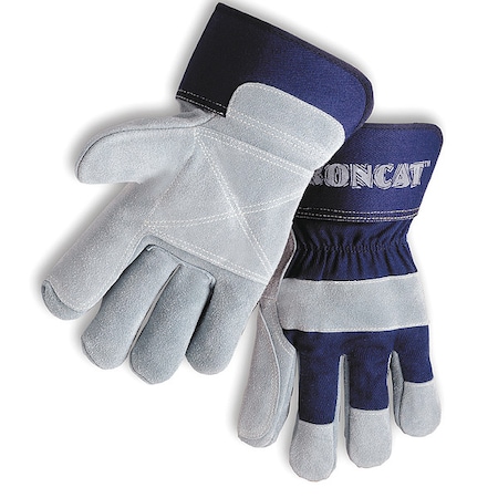 Heavy Split Gloves,Leather,L,PK12