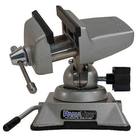 2-1/2 Light Duty Multi-Angle Vise With Vacuum Base