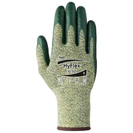 Cut Resistant Glove,VndPk,Sz9,PR