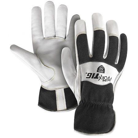 TIG Welding Gloves, Kidskin Palm, 2XL, PR