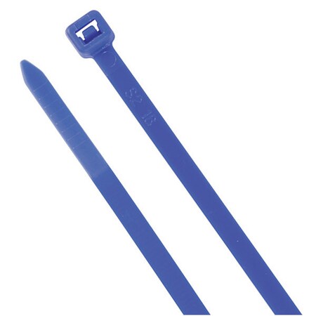 Cable Tie,11,50 Lb.,Blue,PK100