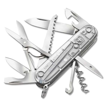 Swiss Army Knife,Silver,9-Tool