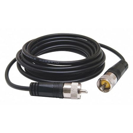Coax Cable,PL-259 Connector,9 Ft.