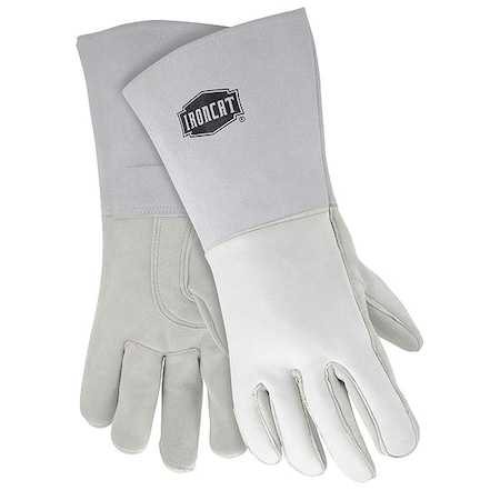 Stick Welding Gloves, Elkskin Palm, XL, PR