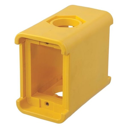 Portable Outlet Box,2Inlet,Thermoplastic