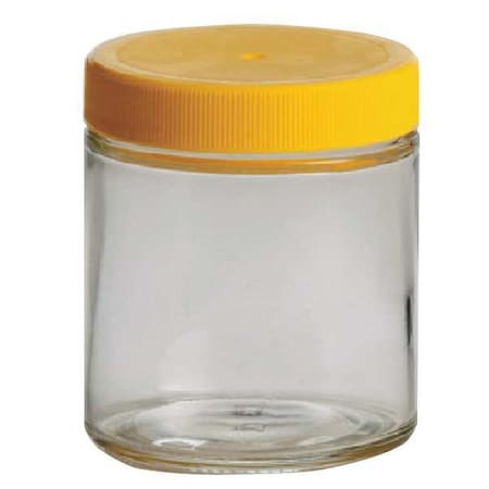 Glass Bottle,4 Oz.,Clear,PK24