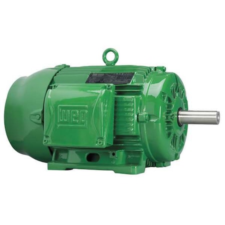 3-Phase General Purpose Motor, 3 HP, 182T Frame, 230/460V AC Voltage, 1800 Nameplate RPM