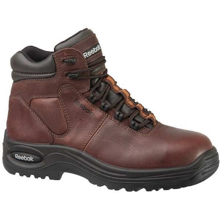 Work Boot, Comp Toe,6In,Brown,8-1/2W,PR