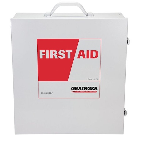 Empty First Aid Cabinet, Metal Case