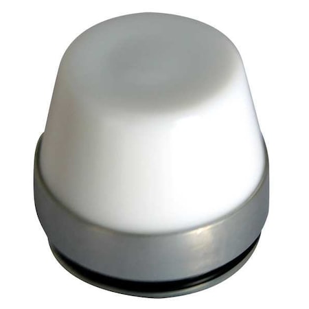 Pilot Light Lens,30mm,White,Plastic