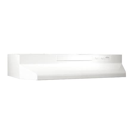 White-on-White Range Hood