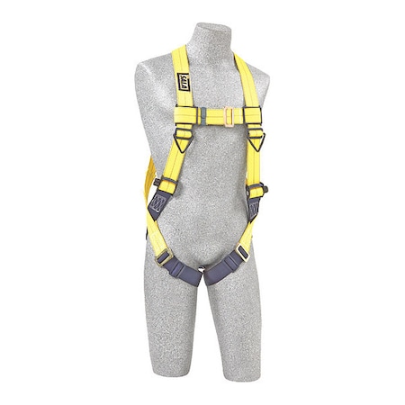 Full Body Harness, Vest Style, 3XL, Repel(TM) Polyester