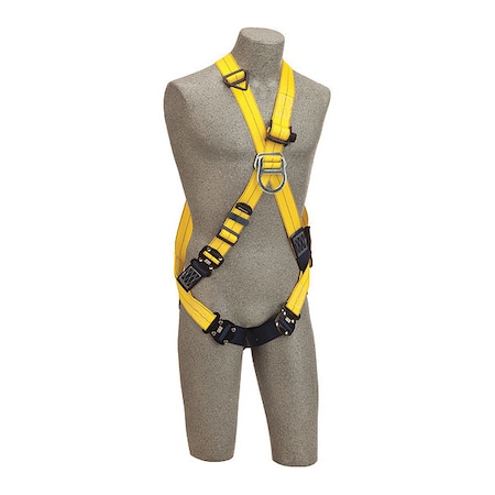 Full Body Harness, Crossover Style, 2XL, Repel(TM) Polyester
