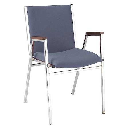 Stacking Chair,Denim Fabric