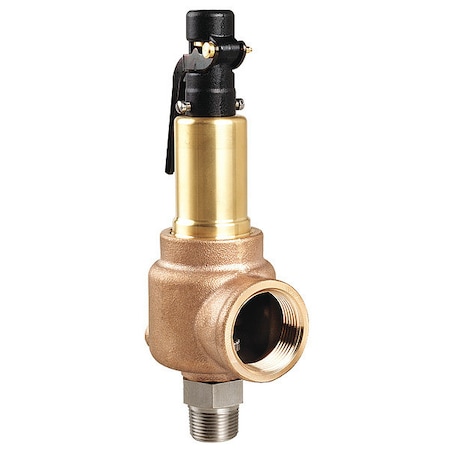 Sfty Valve,450 Psi,3/4 MNPTx1 FNPT Sries