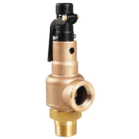 Safety Valve,250 Psi,3/4 MNPT X 1 FNPT