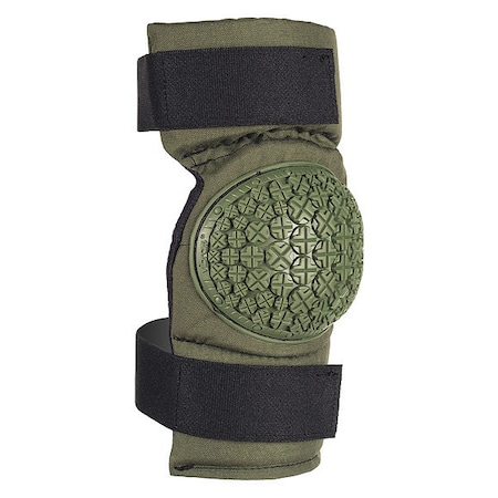 Elbow Pads,Rubber Cap,Olive Green,PR