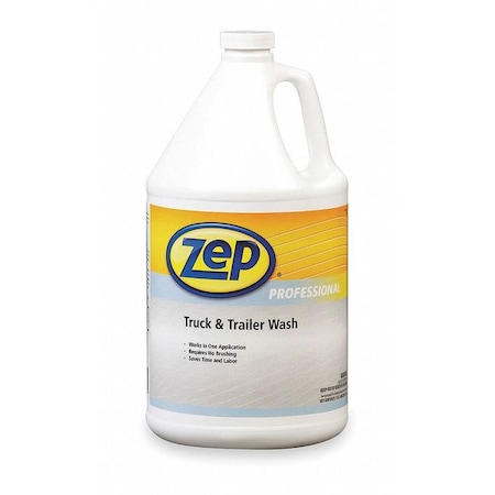 Truck And Trailer Wash, Bottle, 1 Gal Concentrate, Liquid, Mild