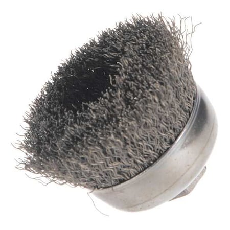 Crimped Wire Cup Wire Brush, 3, 0.014