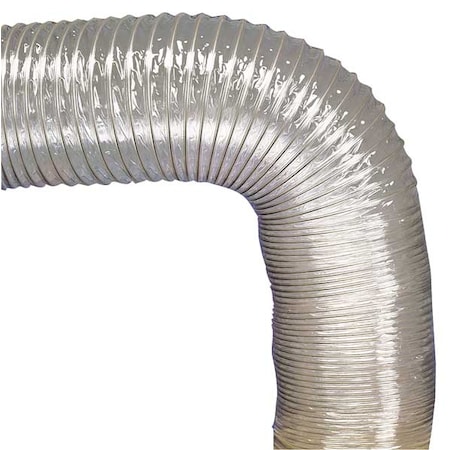 Ducting Hose,6 In. ID,25 Ft. L,PVC