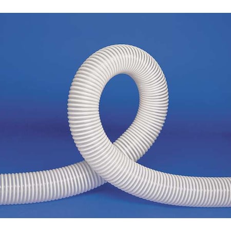 Ducting Hose,3 In. ID,25 Ft. L,Poly