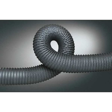 Ducting Hose,3 In. ID,25 Ft. L,Poly