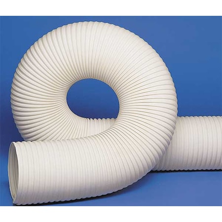 Ducting Hose,2 In. ID,25 Ft. L,Rubber