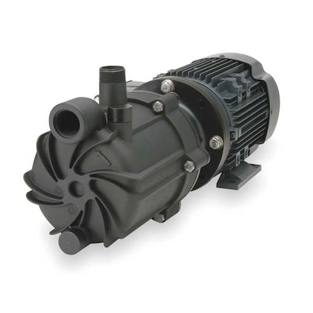 1 HP PVDF Magnetic Drive Pump 208-230/460V 1 FNPT