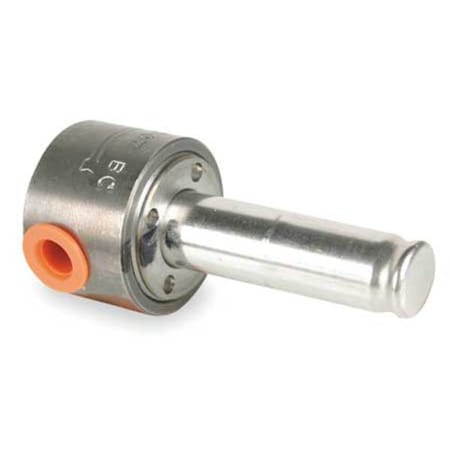 Stainless Steel Solenoid Valve Less Coil, Normally Closed, 1/8 In Pipe Size