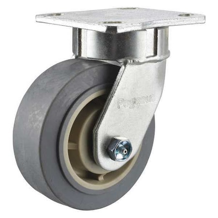 Swivel Plate Caster,Ball,Steel