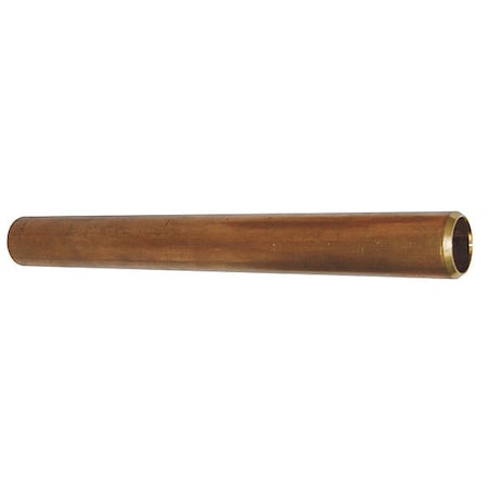 1/4 MNPT X 18 TBE Red Brass Pipe Sch 40