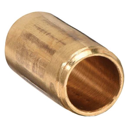 3/8 X 3 Ft. Non-Threaded Red Brass Pipe Sch 40