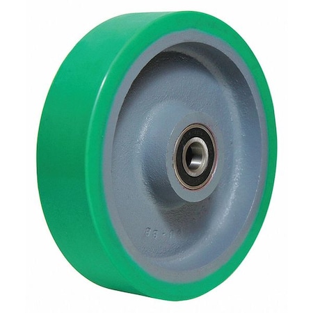 Caster Wheel,Polyurethane,8 In.,1500 Lb.