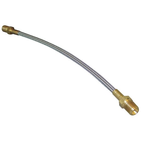 Flexible Hose Assembly,1/4 In,18 In L