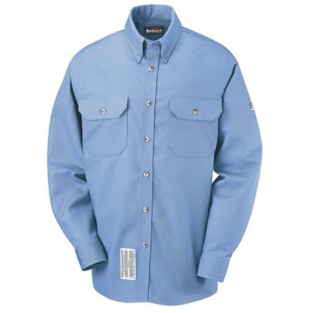 FR Long Sleeve Shirt,Blue,XLT,Button