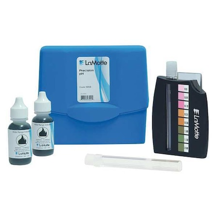 Water Testing Kit,pH,Range 3.0 To 10.5