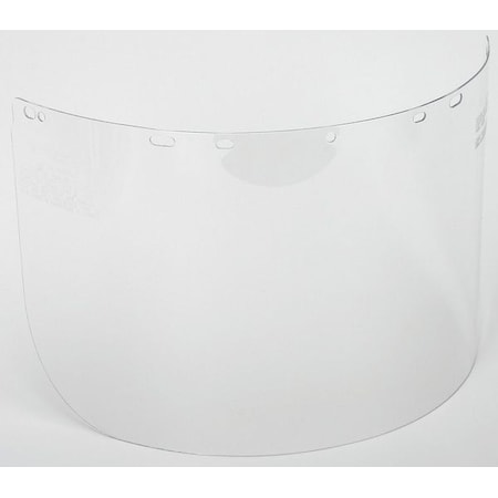 Faceshield Visor,Polycarb,Clr,8x15-1/2in