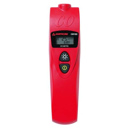 Carbon Monoxide Meter,Range 0 To 999 PPM