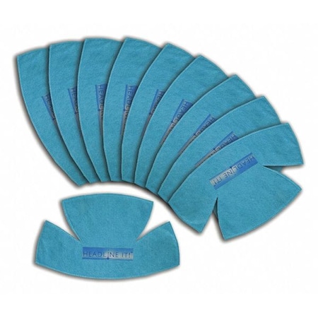 Disposable Hat And Helmet Liner, Universal, Blue