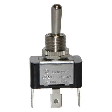 Toggle Switch,SPDT,10A @ 250V,QuikConnct
