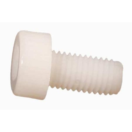 #4-40 Socket Head Cap Screw, Plain Nylon, 3/8 In Length, 40 PK