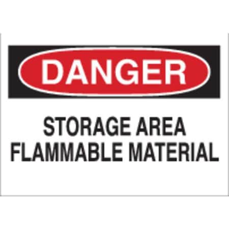 Danger Sign, 7 In H, 10 In W, Plastic, Rectangle, English, 25678