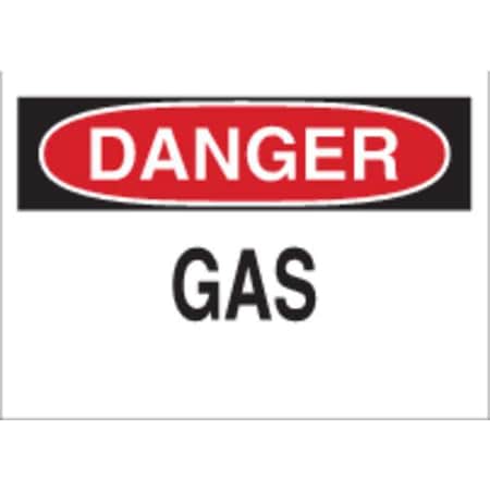 Danger Sign, 7 In H, 10 In W, Plastic, Rectangle, English, 25422