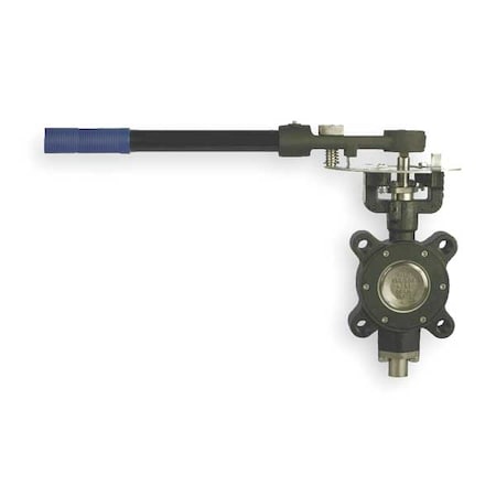 Butterfly Valve,Lug,3 In,RPTFE Liner