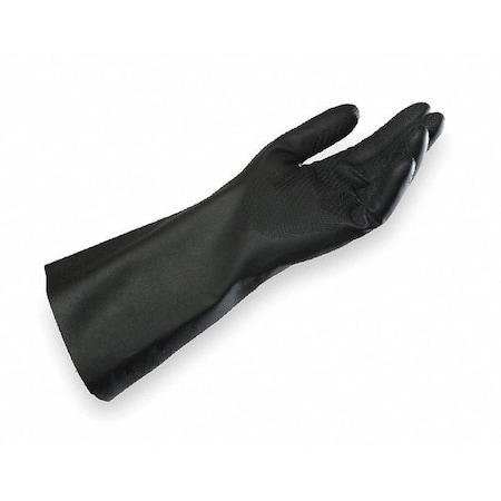 14 Chemical Resistant Gloves, Butyl, 7, 1 PR